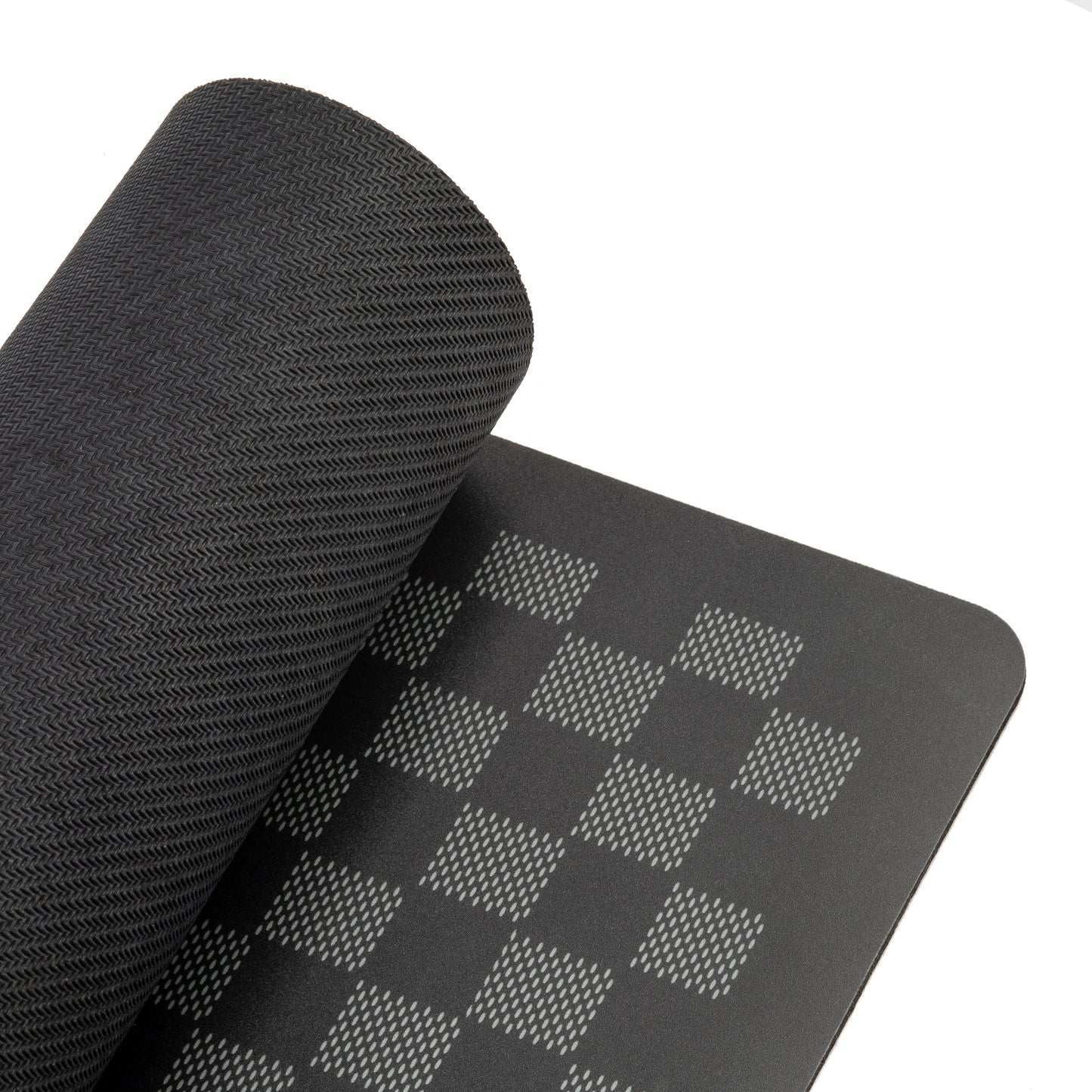Black Checker Chewy Vuiton Bowls & Placemat Bundle
