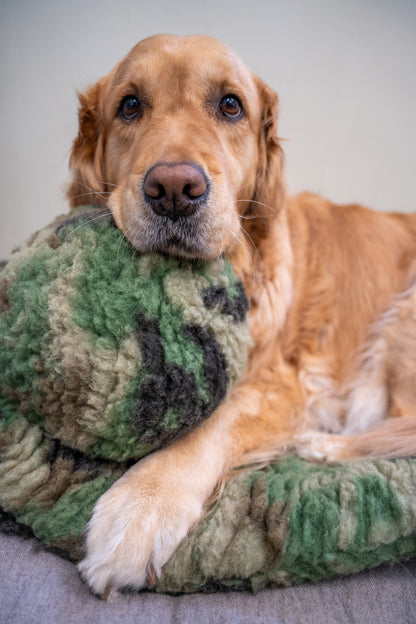 HuggleCause™, Warrior Canine Connection, Camouflage HuggleFleece® Plush Ball Dog Toy