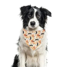Halloween Bandana | Halloween Dog Bandana | Fall Bandana | Bats Ghosts Pumpkins Hunter K9