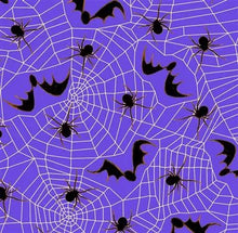 Halloween Purple Spiders Dog Bandana Hunter K9