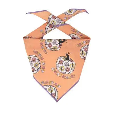 Halloween Retro Spooky Season Dog Bandana Hunter K9