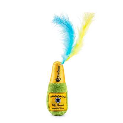 Kitty Clicquot (Bottle & Caviar) Catnip Toys