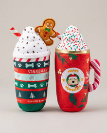 Ginger Bark Latte & Howliday Cheer Mug | Christmas Dog Toys