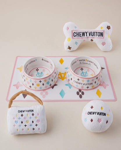 White Chewy Vuiton Ball