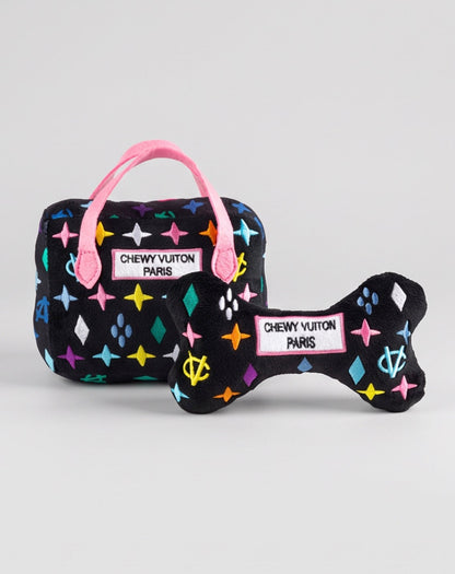 Black Monogram Chewy Vuiton Bone