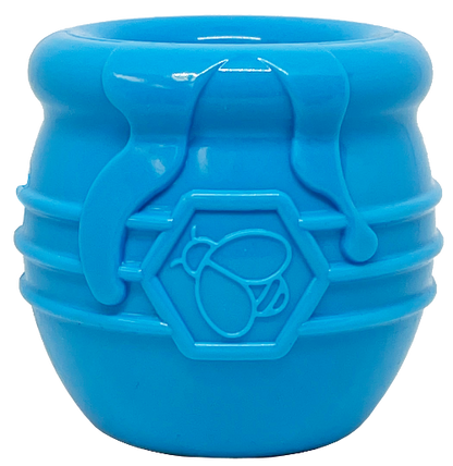 Honey Pot Dog Treat Dispenser | Durable Rubber Enrichment Toy | USA Made