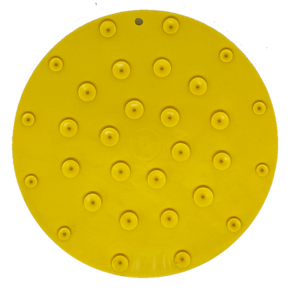 Rubber Duckies emat - Enrichment Lick Mat for Dogs and Cats - with Suction Cups | Bath Time Design | SodaPup USA Made