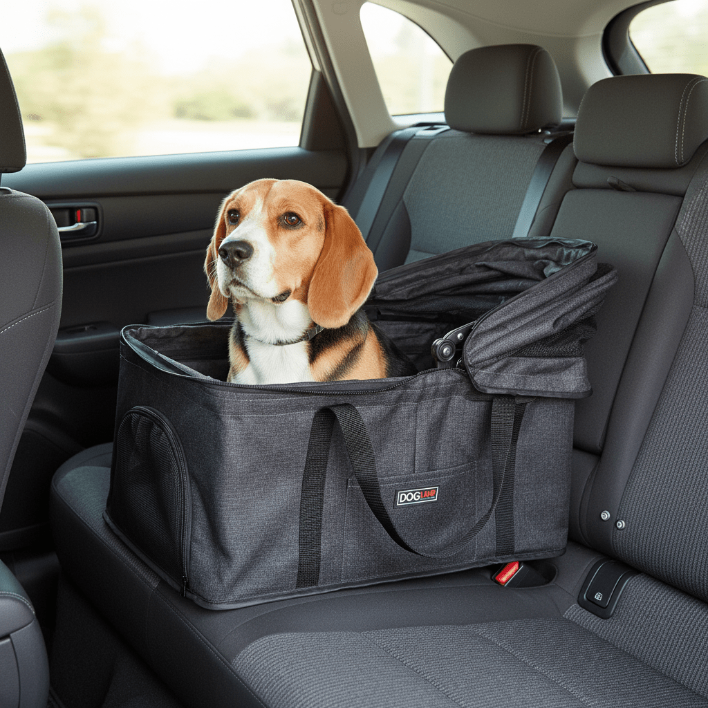 Executive Pet Stroller with a Removable Cradle