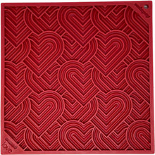 Love eMat - Enrichment Lick Mat for Dogs and Cats| Heart Design | SodaPup