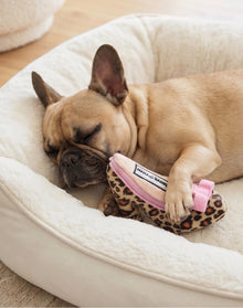 Manalo Barknik Shoe | Squeaky Plush Dog Toy with Crinkle & Mesh Lining