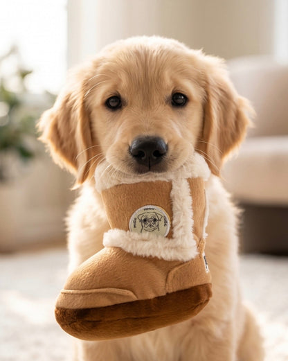 Pugg Boot Toy Plush Dog Toy