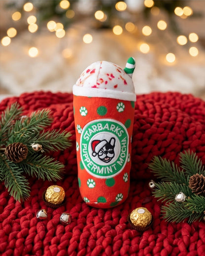 Starbarks Puppermint Mocha - Christmas Holiday Dots Cup
