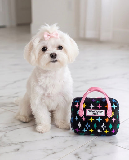 Black Monogram Chewy Vuiton Handbag