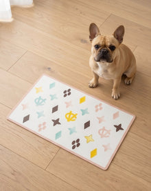 White Chewy Vuiton Placemat