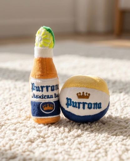 Purrona (Bottle & Ball) - Organic Catnip