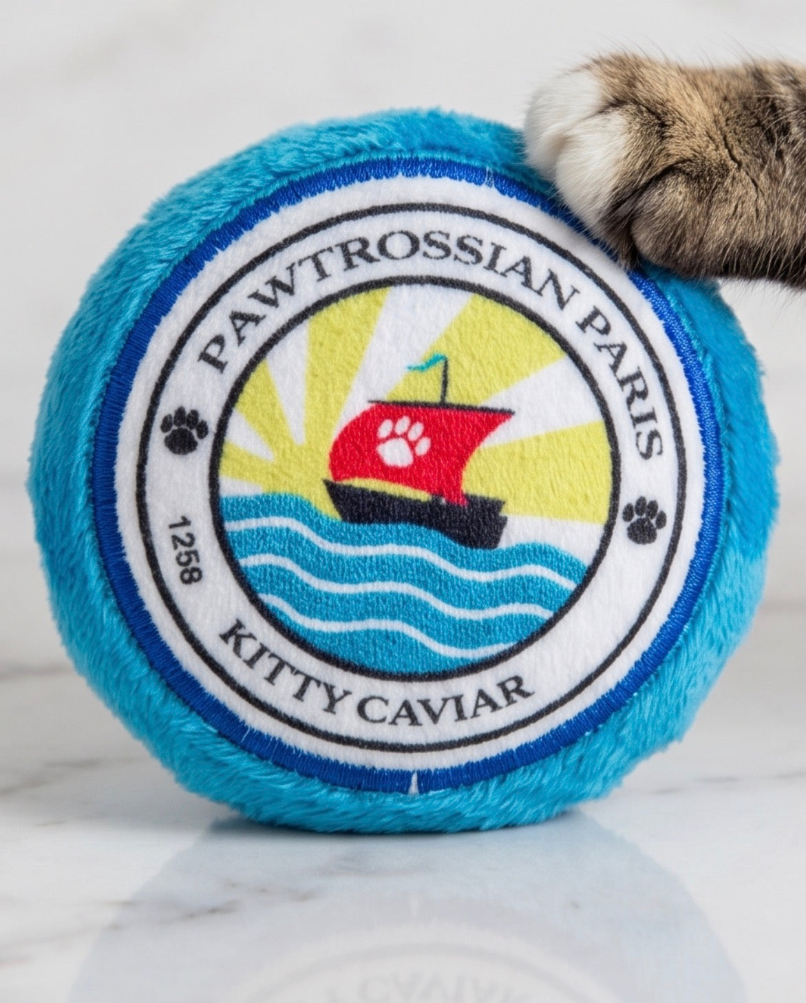 Kitty Clicquot (Bottle & Caviar) Catnip Toys