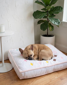 White Chewy Vuiton Bed