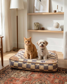 Checker Chewy Vuiton Bed