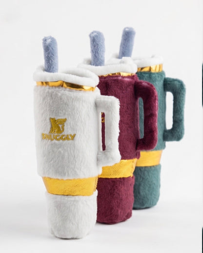 Holiday Snuggly Cup 3-Pack (Red, Ivory, & Green) - Organic Catnip