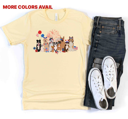 Patriotic Pups Party T-Shirt - Bark & Beyond