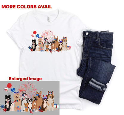 Patriotic Pups Party T-Shirt - Bark & Beyond