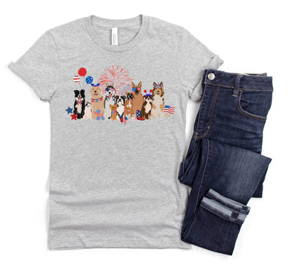 Patriotic Pups Party T-Shirt - Bark & Beyond