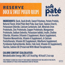 Natural Balance Limited Ingredient Duck & Sweet Potato Pate Cat (2.6 oz)