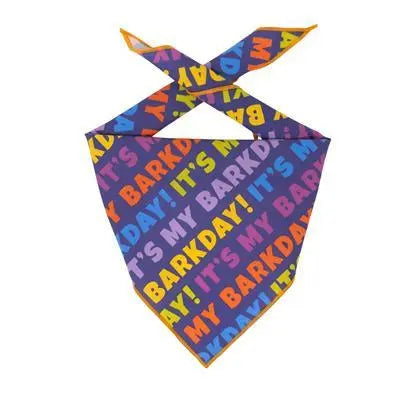 It's My Barkday Colorful Dog Bandana - Bark & Beyond