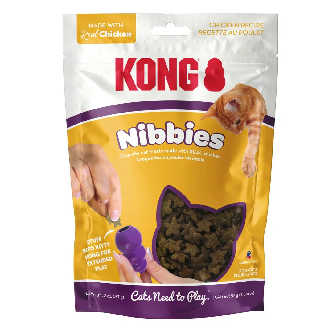 KONG Nibbies Cat Treats Chicken 1ea/2 oz KONG