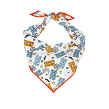 Mama's Ghoul Halloween Ghost Dog Bandana Hunter K9