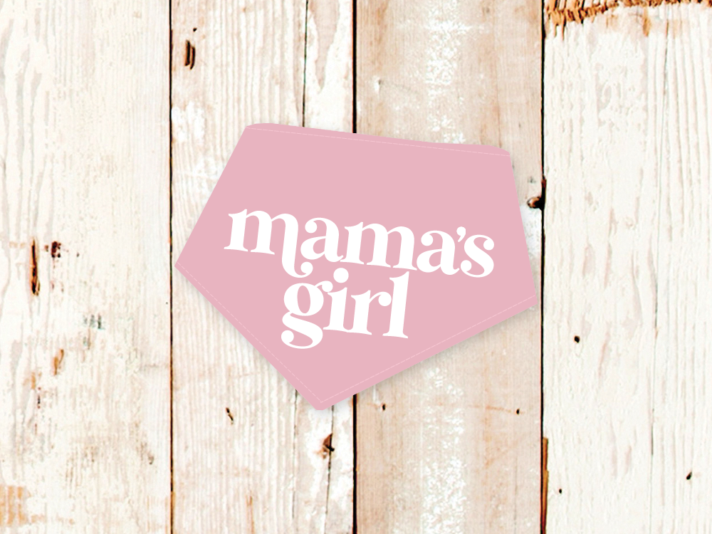 "Mama's Girl" Dog Bandana