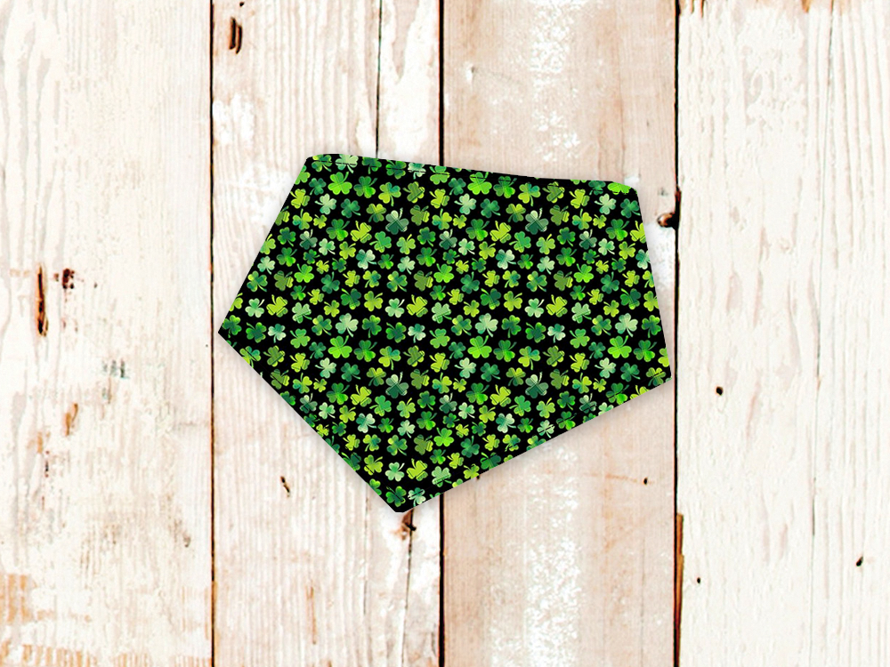 "Mini Clovers" Dog Bandana