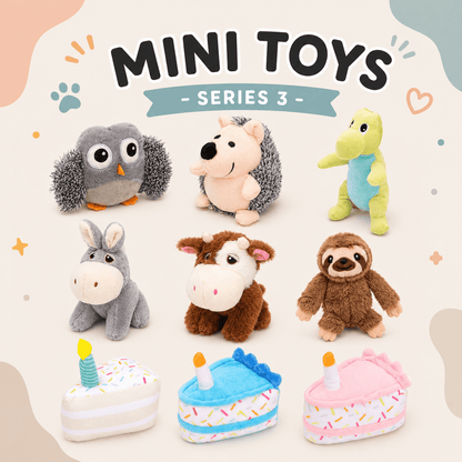 Mini Plush Dog Toy Collection - Series 3