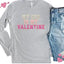 My Dog is My Valentine Long Sleeve Tee Hunter K9