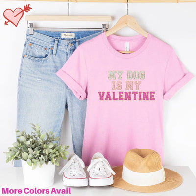 My Dog is My Valentine T-Shirt Hunter K9