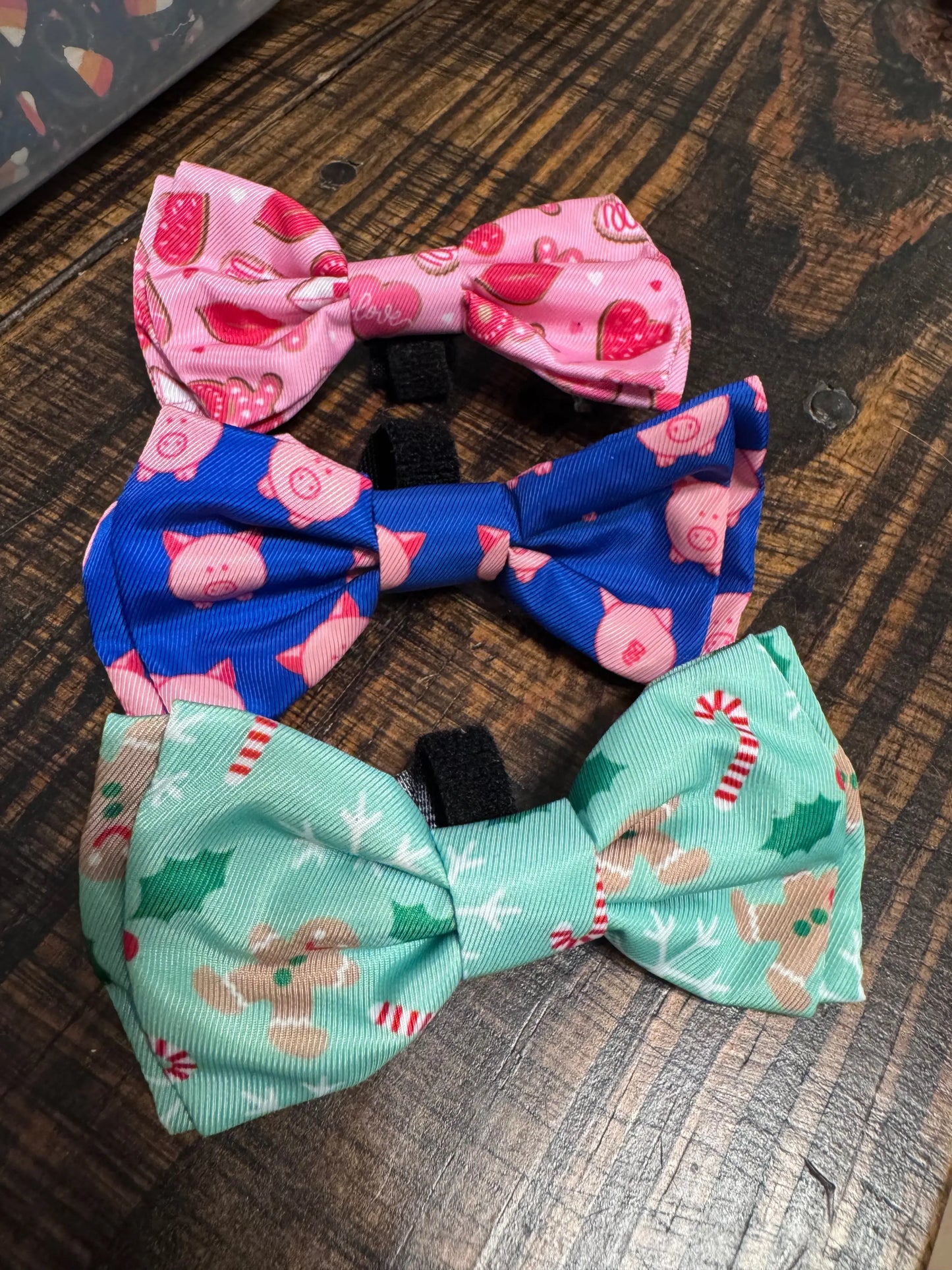 Mystery Dog Bows - 3 Pack Bundle Size Small The Social Dawg