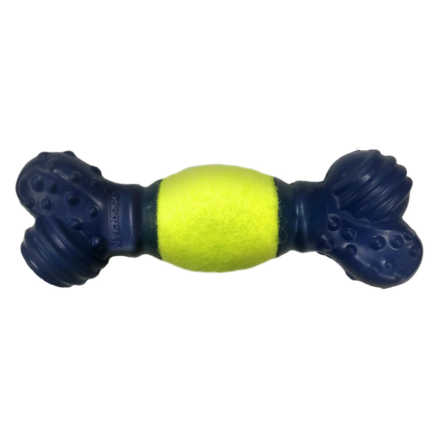 Nylabone Power Play Tennis Play 'n Fetch Interactive Dog Toy 1ea Nylabone