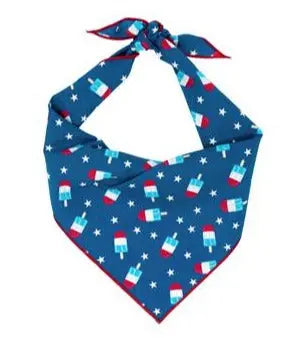 Patriotic | Memorial Day Bandana | USA | Patriotic bandana | Popsicles | 4th of July Hunter K9