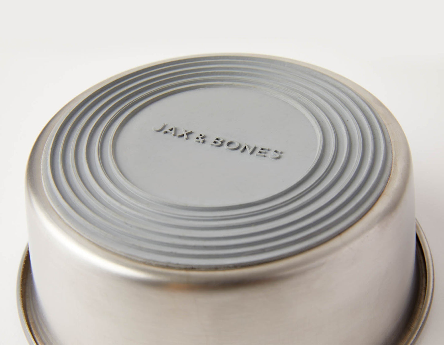 Slow Feeder Dog Bowl Orange - Anti Slip Stainless Steel