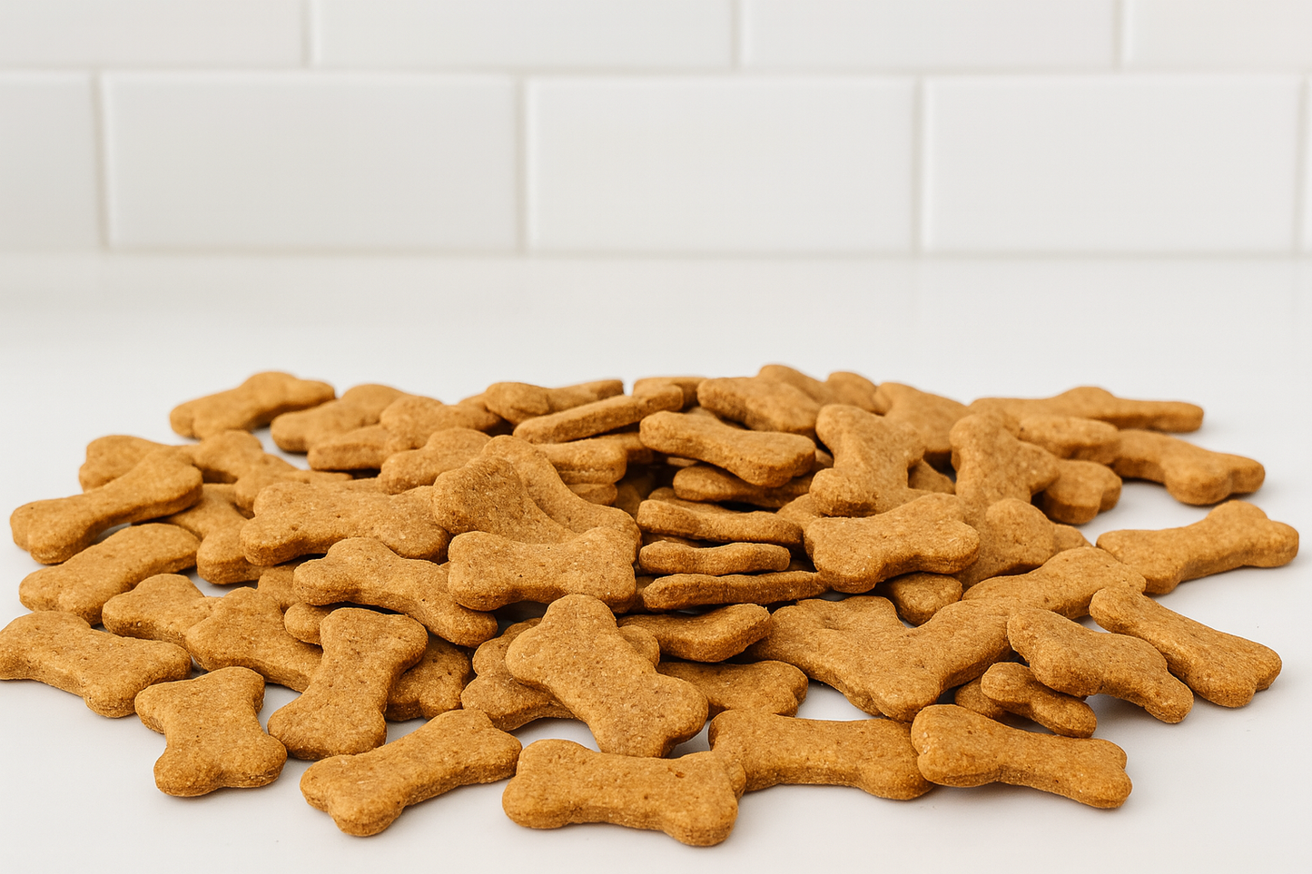 Peanut Butter Bones🥜 Handmade Organic Dog Treats