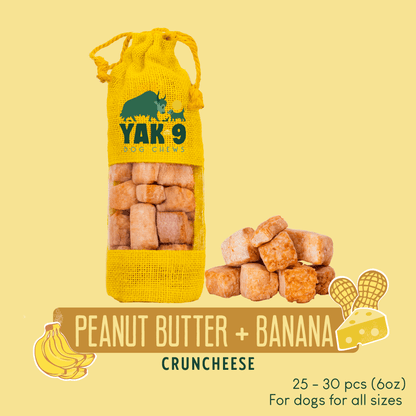 CrunCheese Yak Cheese Treats for Dogs - 6 oz