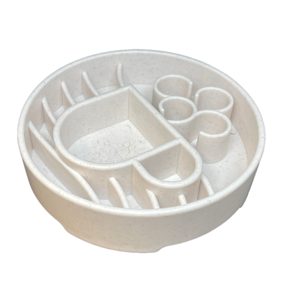 SodaPup Java eBowl deep slow feeder dog bowl for enrichment, made in the USA, with textured surface and durable design.