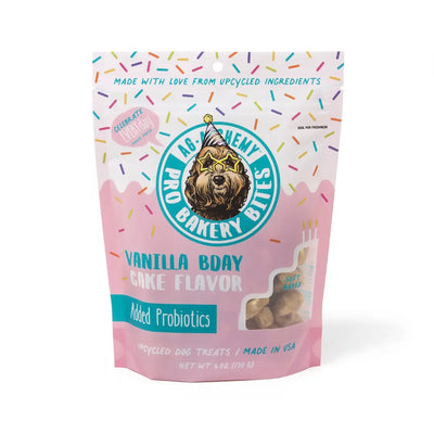 Pro Bakery Bites Soft Baked - Vanilla Bday Cake 6oz Ag-Alchemy Animal Nutrition