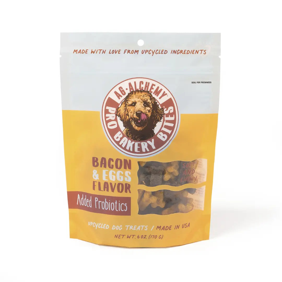 Pro Bakery Bites Soft & Chewy - Bacon & Eggs Dog Treats 6oz Ag-Alchemy Animal Nutrition