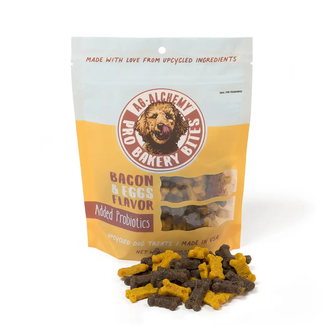 Pro Bakery Bites Soft & Chewy - Bacon & Eggs Dog Treats 6oz Ag-Alchemy Animal Nutrition