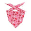 Red Hearts & Pink Sparkle Valentine Dog Bandana Hunter K9