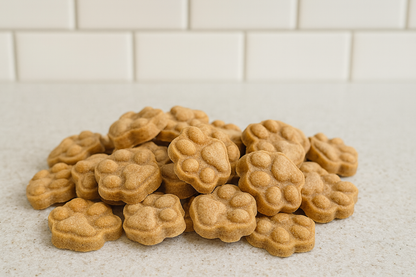 Salmon Paws 🐾 Handmade Organic Gluten-Free Dog Treats