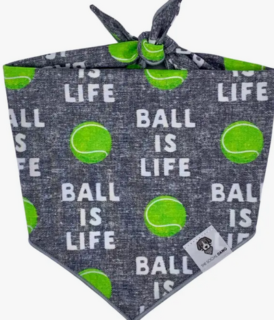 Ball is Life Dog Bandana