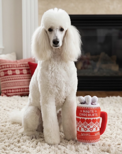 Holly Cup, Green Stars Bone, & Haute Chocolate | Christmas Dog Toys