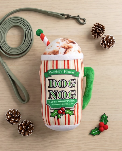 Haute Chocolate, Puppermint Mocha, & Dog Nog | Christmas Dog Toys
